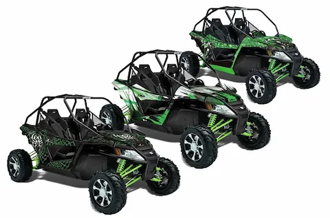 Arctic Cat Wildcat custom graphic kit